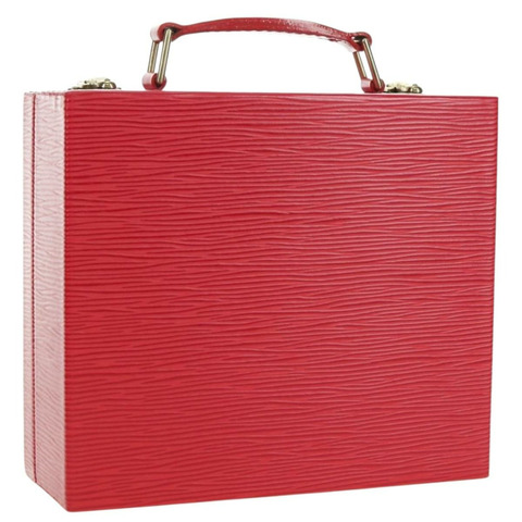 路易威登 Epi Boite Bijou 珠寶盒 SPO 紅色 LV 正品 178615SV