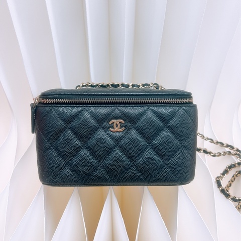 Chanel 黑金長盒子/化妝盒