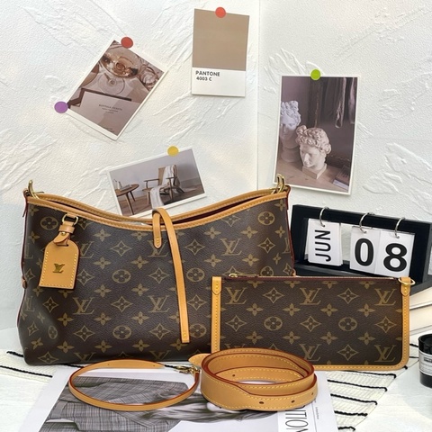 99新 Louis Vuitton路易威登 Carryall 芯片款