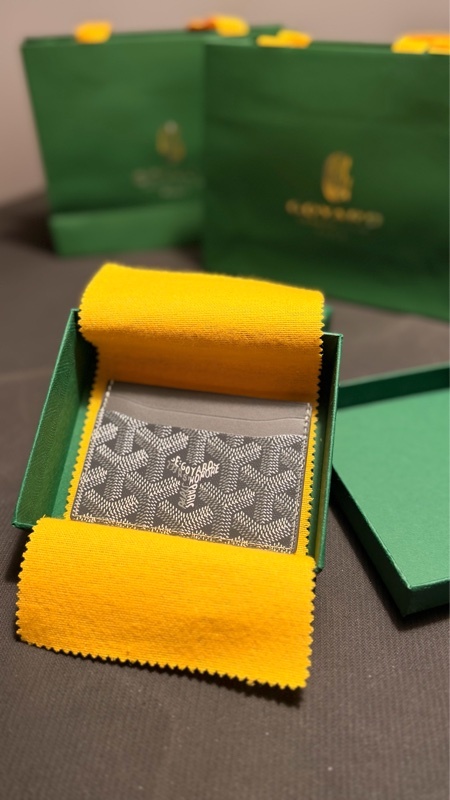 Goyard 卡夾 （灰色）