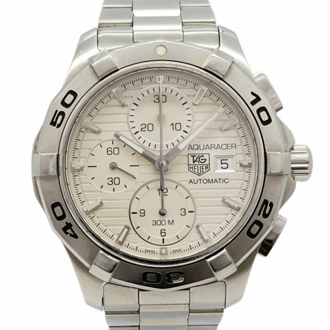 TAG Heuer Aquaracer CAP2111 銀色錶盤男士手錶