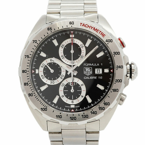 TAG Heuer 豪雅一級方程式 CAZ2010 黑色錶盤男士腕錶