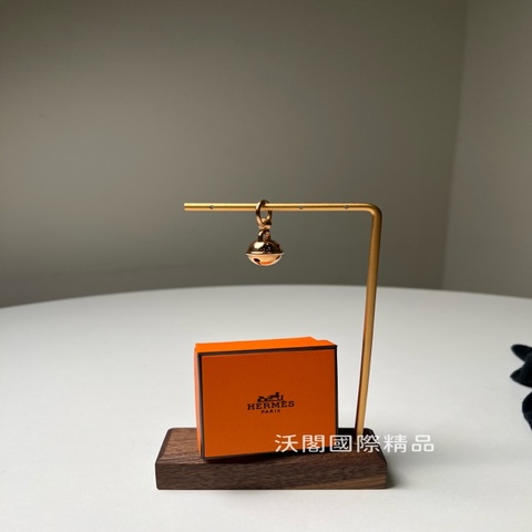 Hermes 愛馬仕 鈴鐺款絲巾扣 (未使用存放品）
