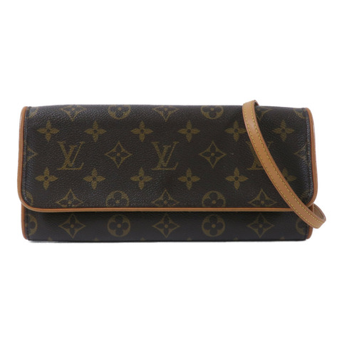 LOUIS VUITTON Monogram Pochette Twin GM肩背袋