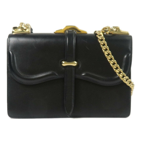 PRADA 牛皮皮革Belle鏈帶肩背袋