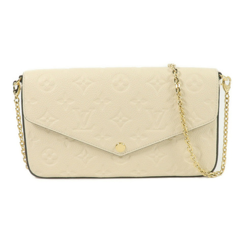 LOUIS VUITTON Monogram Empreinte Pochette Felicie鏈帶肩背袋