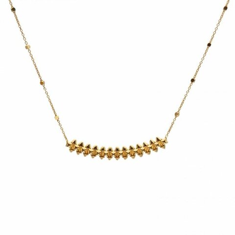 CARTIER 18K黃金CLASHDECARTIER小號款項鏈