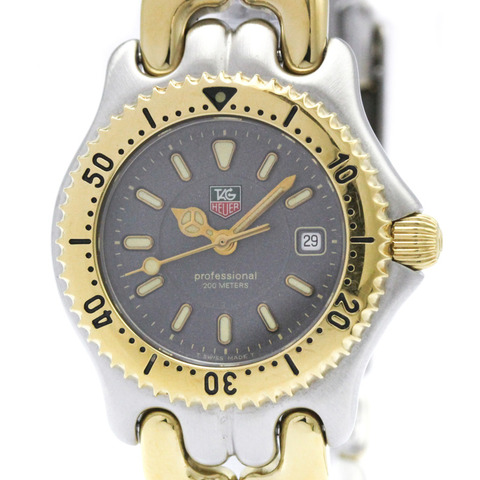 TAG HEUER SEL 200M 鍍金鋼女錶 WG1320 拋光