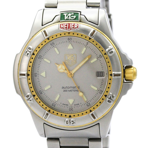 TAG HEUER 專業 4000 不鏽鋼自動男士腕錶 695.706