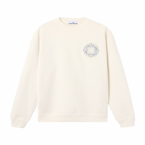 Stone Island 男士 "輪廓羅盤"圖案圓領衛衣S M L XL XXL碼