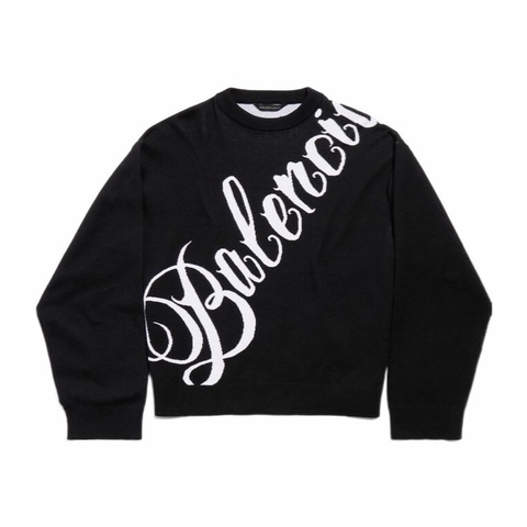 Balenciaga 男士 Big B 圓領衛衣XXS XS S M碼