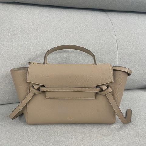 Celine Nano belt bag 奶茶色鯰魚包