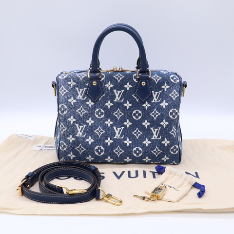 Louis Vuttion 牛仔 Speedy 25