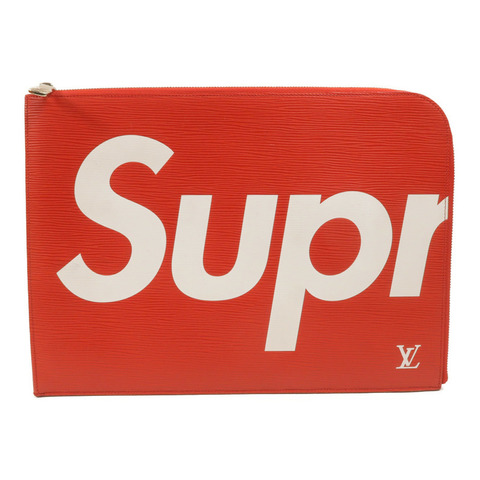 LOUIS VUITTON Epi Supreme Pochette Jules GM手拿包