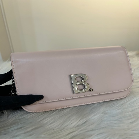 Balenciaga wallet on chain 櫻花粉色鏈條包