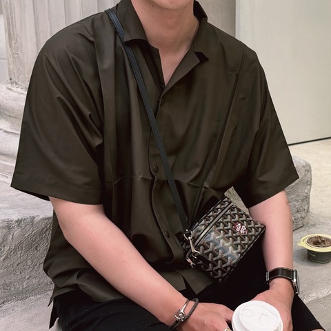 Goyard 限定四葉幸運草化妝包