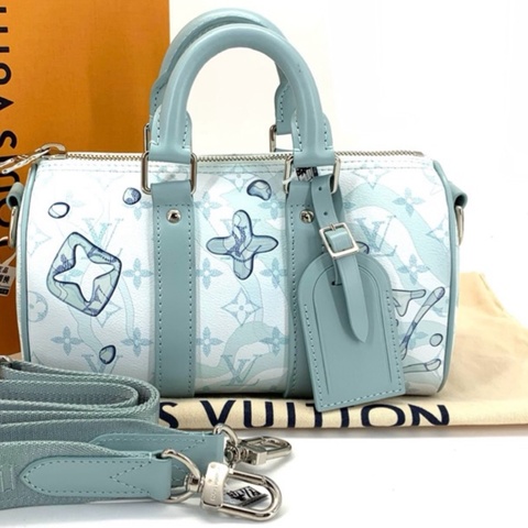 Louis Vuitton 限量款拼色keepall25斜挎包