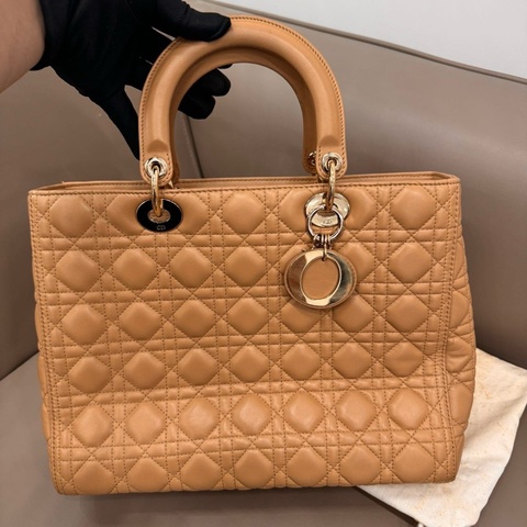 迪奧Dior Lady七格大號戴妃包 13年編碼