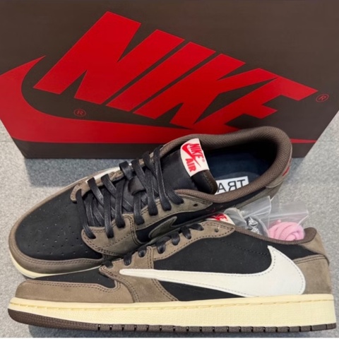 Nike x Travis Scott 初代倒鉤低筒/全新/Us9.5