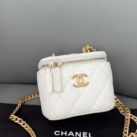Chanel 香奈兒 白金荔枝牛皮