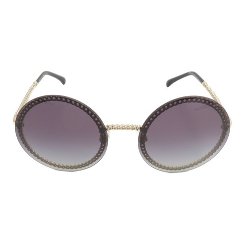 CHANEL 金屬Chain Round Sunglasses太陽眼鏡