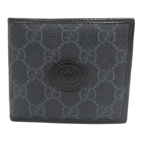 GUCCI 塗層帆布Wallet錢包