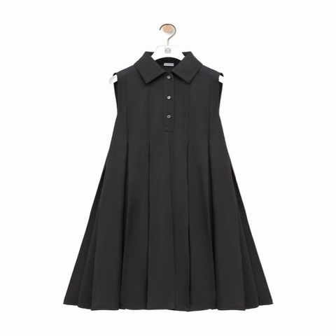 Loewe 女士 Trapeze彈性粘膠連衣裙FR-32 FR-34 FR-36 FR-38 FR-40碼