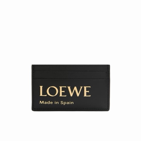 Loewe 女士 徽標壓紋扁平卡包均碼碼10.3cm*7.5cm