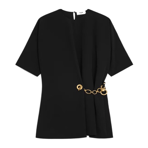 Celine 女士 圓領連衣裙FR-32 FR-34 FR-36 FR-38 FR-40 FR-42碼
