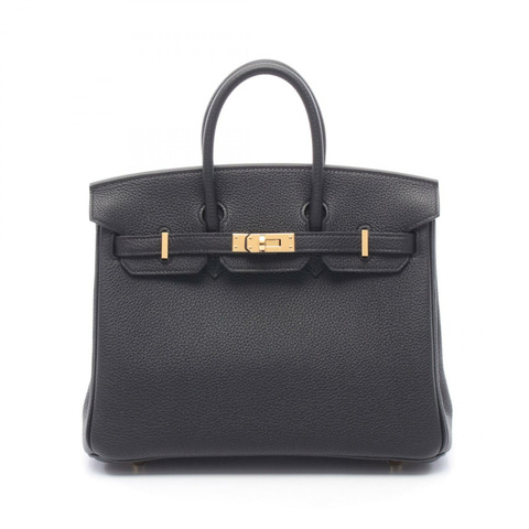 愛馬仕 Birkin 25 手提包，Togo 皮革，黑色，二手女款