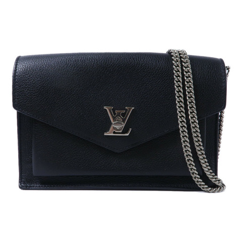 LOUIS VUITTON 牛皮皮革Mylockme鏈帶肩背袋