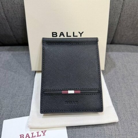 💎Han's house精品服飾💎 Bally 防刮牛皮 鈔票夾 短夾