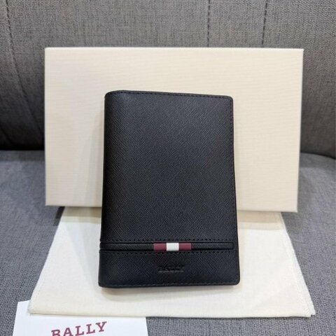💎Han's house精品服飾💎Bally 防刮牛皮 護照夾