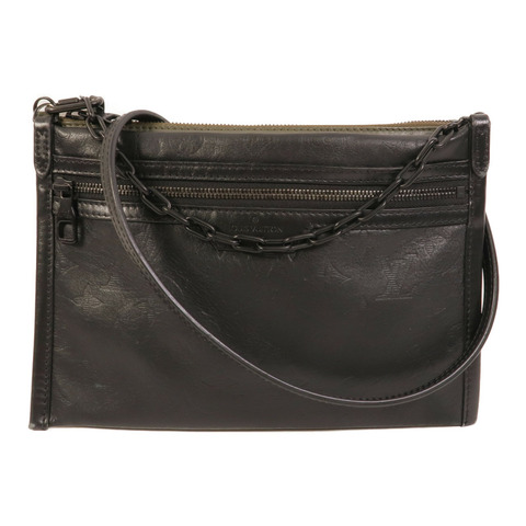 LOUIS VUITTON Monogram Shadow Flat Messenger肩背袋