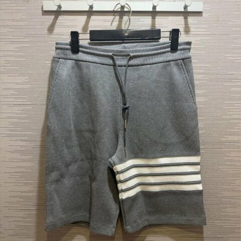 💎Han's house精品服飾💎THOM BROWNE TB 華夫格  短褲 義大利製 現貨1號 原價34100