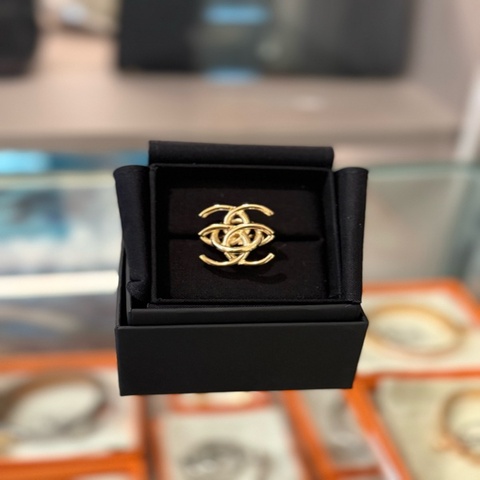 Chanel 26A雙C戒指