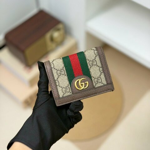 🏷️Gucci 古馳．Ophidia 對開短夾