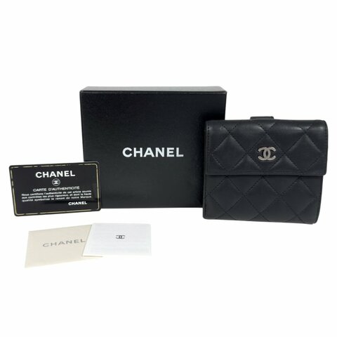 CHANEL CC 短銀包