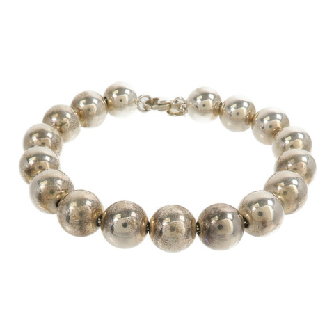 TIFFANY&CO 925純銀Ball Bracelet手鏈