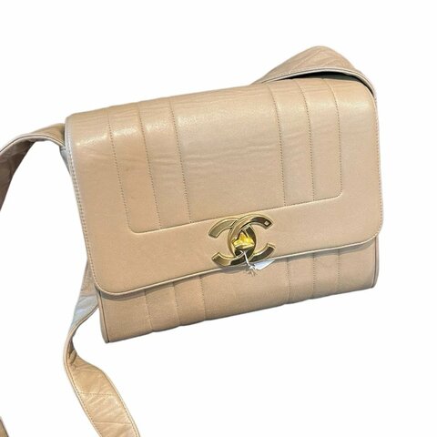 CHANEL貝嫂雙C扣方胖子肩背包