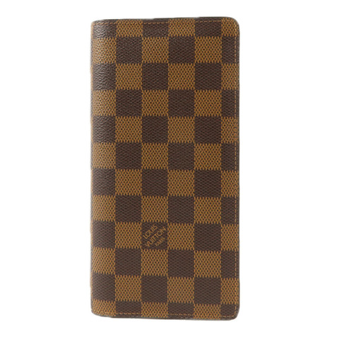 LOUIS VUITTON Damier Portefeuille Brazza Long Wallet長錢包