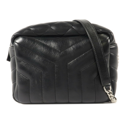 SAINT LAURENT 牛皮皮革LouLou Shoulder Bag鏈帶肩背袋