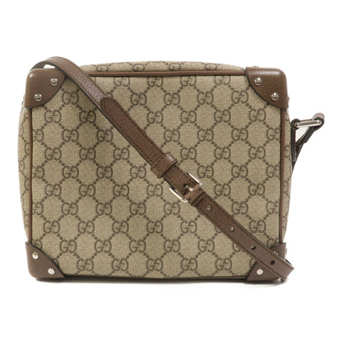 GUCCI 塗層帆布Shoulder Bag肩背袋