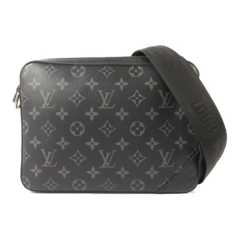 LOUIS VUITTON Monogram Eclipse Reverse Trio Messenger肩背袋