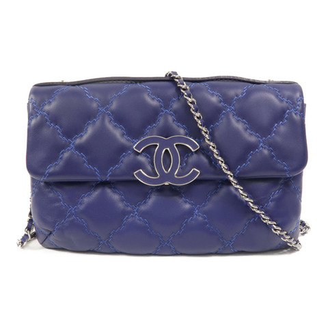 CHANEL 羊皮皮革Chain Shoulder鏈帶肩背袋