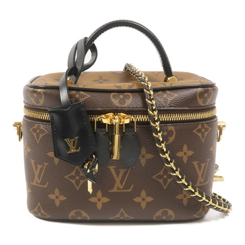 LOUIS VUITTON Monogram Reverse Vanity PM手挽肩背兩用袋