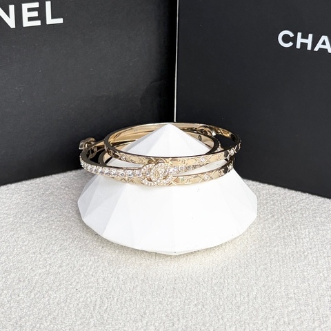 🌷超美精品！Chanel 香奈兒 25P 三合一疊戴手鐲