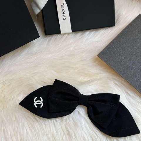 Chanel 香奈兒 24cc 蝴蝶結髮飾 全新帶盒