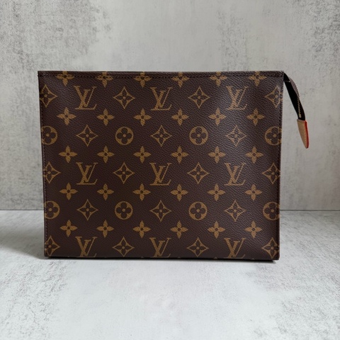 LV 手拿包 洗漱包 晶片款
