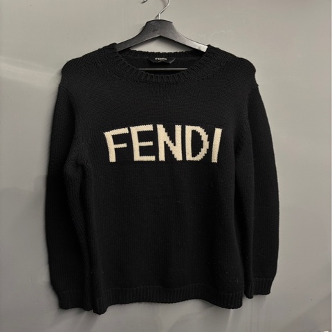 超便宜🌟Fendi Logo針織羊毛毛衣｜Classic Trend CT精品｜台北東區實體